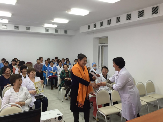 Фото Индер аудандық орталық ауруханасында 1 наурыз - Алғыс айту күні аталып өтілді